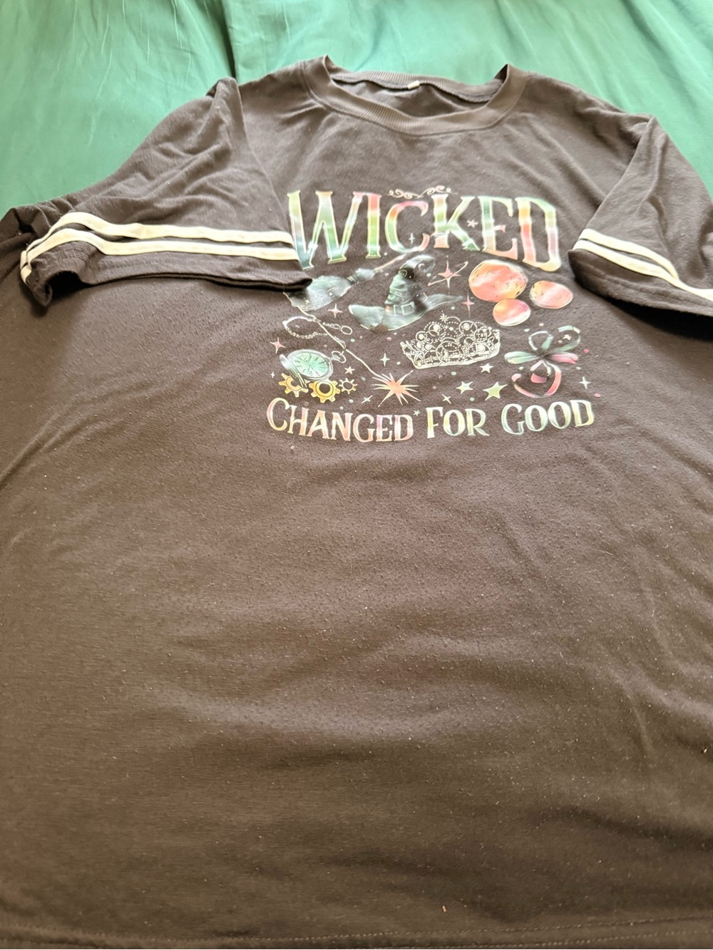 Wicked "Changed for Good" Black Graphic Tee